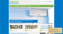 Desktop Screenshot of cheshirerefrigeration.co.uk